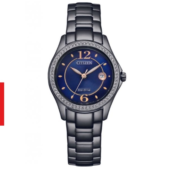 Citizen Accessories - Citizen Eco-Drive FE1255-84L 29.5mm, black ion-plated stainless steel Watch